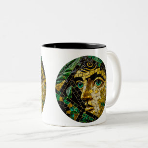 Altes griechisches Mysterium Zwei-Tonen-Tasse, 11 Zweifarbige Tasse
