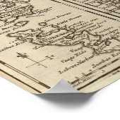 Altes Grönland Poster (Ecke)