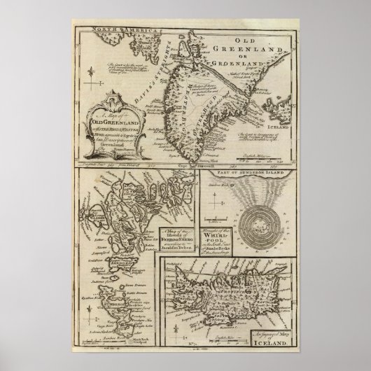 Altes Grönland Poster (Vorne)