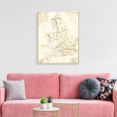 Altes Großbritannien I Leinwanddruck (Insitu (Wohnzimmer))