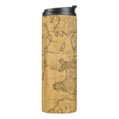 Altes Großbritannien Thermosbecher (Nach links gedreht)