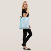 Altes Grunge Holz plank Textur Hintergrund. Vintag Tasche (Am Model)