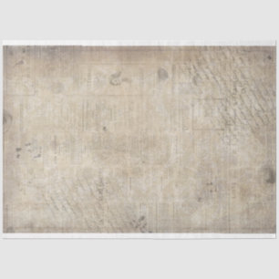 Altes grungy Vintag-gelbes Zeitungspapier Seidenpapier