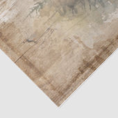 Altes Grungy-Vintag-Zeitungs-Grünbuch Seidenpapier (Ausschnitt)