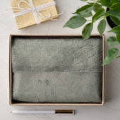 Altes Grungy-Vintag-Zeitungs-Grünbuch Seidenpapier (Geschenk)