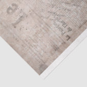 Altes grungy Vintage Zeitung Pink Tissue Paper Seidenpapier (Ausschnitt)