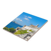 Altes Habana, Kuba Fliese (Seite)