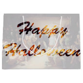 Altes Halloween Große Geschenktüte (Vorderseite)