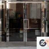 Altes Halloween-Kunstfenster Fensteraufkleber (Büro Tür)