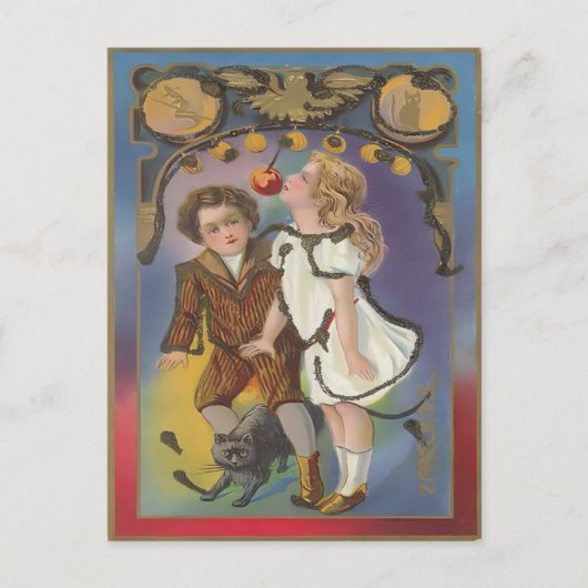 Altes Halloween Postkarte (Vorderseite)