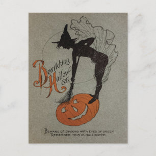 Altes Halloween Postkarte