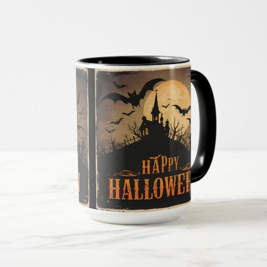 Altes Halloween Tasse (VorderseiteRechts)