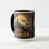 Altes Halloween Tasse (Vorderseite Links)