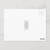 Altes Handelsschiff - 3D rendern Postkarte (Rückseite)