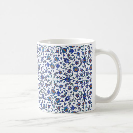 Altes handgemachtes blaues türkisches kaffeetasse (Rechts)