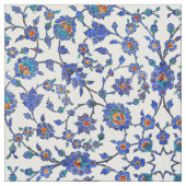 Altes handgemachtes blaues türkisches stoff (Nahaufnahme)