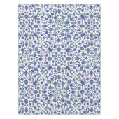 Altes handgemachtes blaues türkisches tischdecke (Vorderseite)