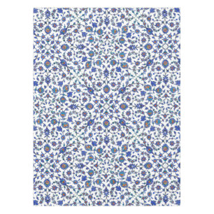 Altes handgemachtes blaues türkisches tischdecke