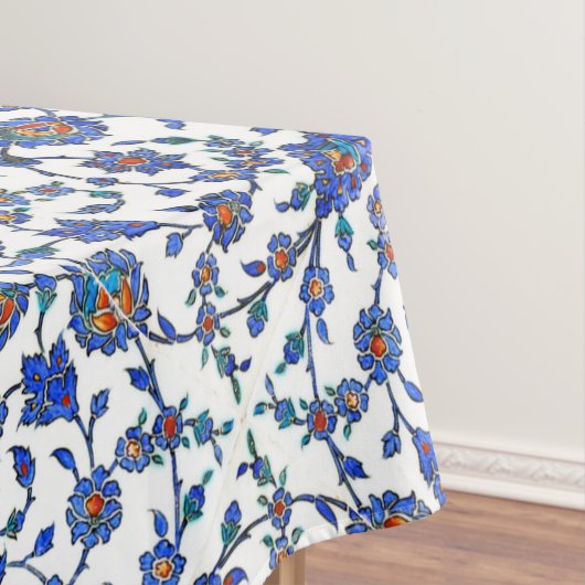 Altes handgemachtes blaues türkisches tischdecke (Beispiel)