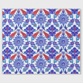 Altes handgemachtes türkisches geschenkpapier (Flach)