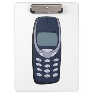 Altes Handy Klemmbrett