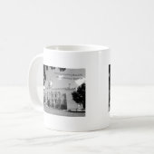 Altes Hauptstadts-Gebäude - Milledgeville, Georgia Kaffeetasse (Vorderseite Links)