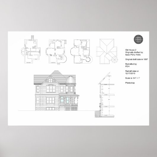 Altes Haus 2 Poster (Vorne)