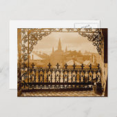 Altes Haus Balkon New Orleans Postkarte (Vorne/Hinten)