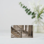 Altes Haus, das Wiederherstellung umgestaltet Visitenkarte (Stehend Vorderseite)