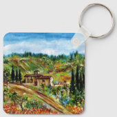 ALTES HAUS IN CHIANTI - TUSKANIEN SCHLÜSSELANHÄNGER (Rückseite)