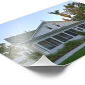 Altes Haus in Neapel, Florida Fotodruck (Ecke)