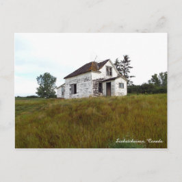 Altes Haus in Saskatchewan Postcard Postkarte
