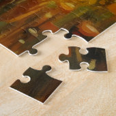 Altes Haus Landschaft Impressionismus Puzzle (Seite)