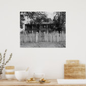 Altes Haus Poster (Küche)