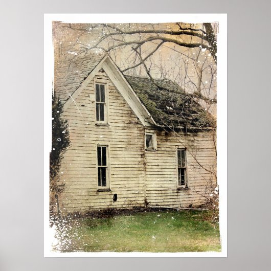 Altes Haus Poster (Vorne)