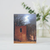 Altes Haus Postkarte (Stehend Vorderseite)