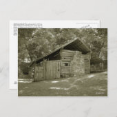 Altes Haus Postkarte (Vorne/Hinten)