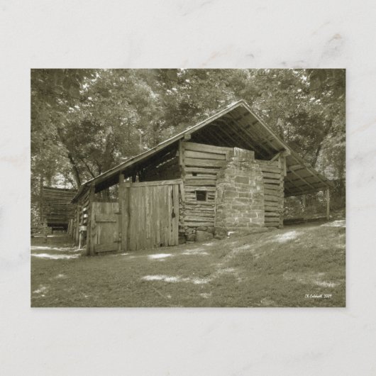 Altes Haus Postkarte (Vorderseite)