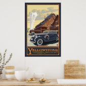 Altes Haus - Yellowstone Nat'l Park Poster (Küche)