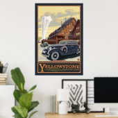 Altes Haus - Yellowstone Nat'l Park Poster (Heimbüro)
