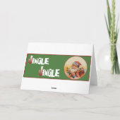 ALTES HEILIG-NICK FEIERTAGSKARTE (Rückseite)