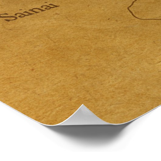 Altes Heiliges Land Poster (Ecke)