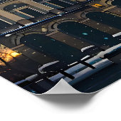 Altes Herrenhaus Print Poster (Ecke)