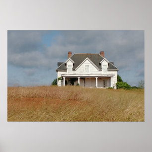 Altes historisches Zuhause Poster