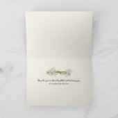 Altes Hochzeitbuch und Zeitschriften Karte (Innenseite)