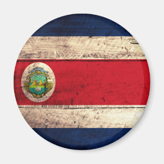 Altes Holz, Costa Rica Fahne Magnet