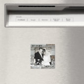 Altes Holz-Foto speichern das Datumsfenster Magnet (In Situ (Geschirrspüler))