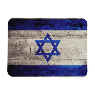 Altes Holz - Israel-Fahne Magnet
