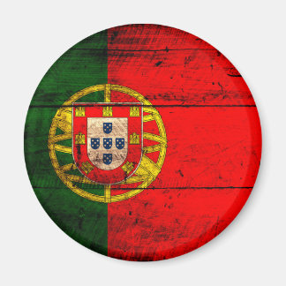 Altes Holz - Portugal - Flagge Magnet
