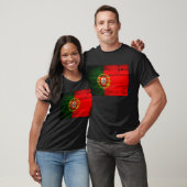 altes Holz - Portugal - Flagge; T-Shirt (Unisex)